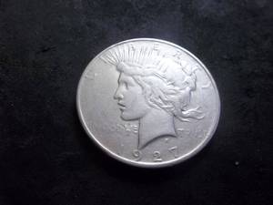 1927 Silver Peace Dollar