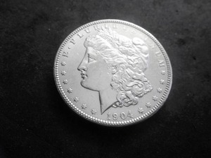 1904 Morgan Silver Dollar
