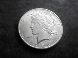1926 D Silver Peace Dollar