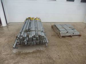 Galvanized Scaffold Roof Railing