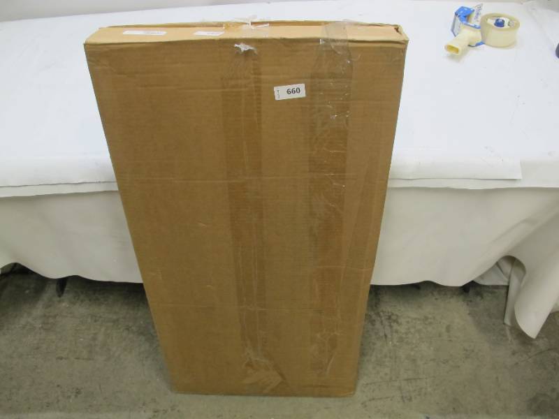 lot 566 image: Easy Track 24-in x 8-in x 13.5-in White Drawer Unit
