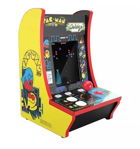 lot 530 image: Arcade1up Pac-Man & Galaga 1-Player Countercade