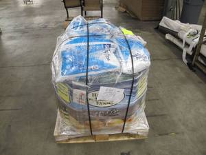 lot 534 image: Pallet of 1,877 lbs of Diamond Crystals Solar Naturals Salt Crystals for Water Softeners and ICE Melt
