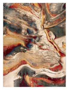 lot 539 image: Carmel IndoorOutdoor Area Rug By Art Carpet, Multi-Color, 7 6 x 10