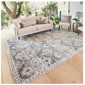 lot 547 image: Tempo Area Rug or Runner Collection, Beryl Beige - Rug Size  7 ft. 10 in. x 10 ft.