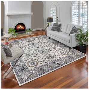 lot 552 image: Brio Area Rug G18416 Malene Gray - Rug Size  6 ft. 6 in. x 9 ft.
