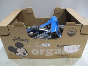 lot 577 image: Lot of USED AS-IS Power Tools - Nailers and Staplers