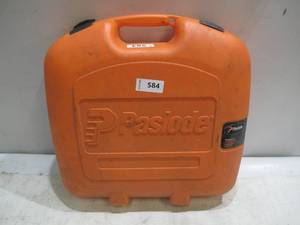 lot 584 image: Lot of USED AS-IS Power Tools - Paslode Nailer plus Case