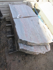 SAWN BOULDER STEPS - ON ONE PALLET