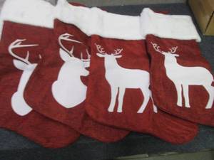lot 26 image: 4 Christmas Stockings...