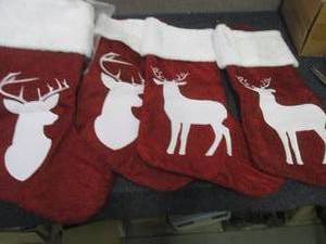 lot 27 image: 4 Christmas Stockings...