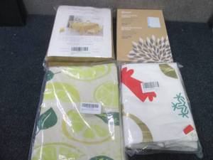 lot 47 image: Tablecloth, Shower Curtain, Placema...