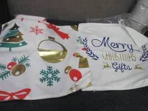 lot 58 image: 2- 4pks Christmas Pillow Covers...