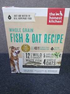 lot 71 image: 10 lb Whole Grain Fish & Oat Dog Fo...