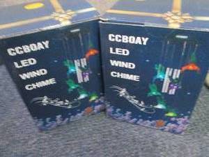 lot 84 image: 2 LED Wind Chimes...