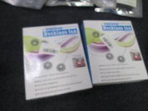 lot 90 image: 2 Aromatherapy Necklace Fans...