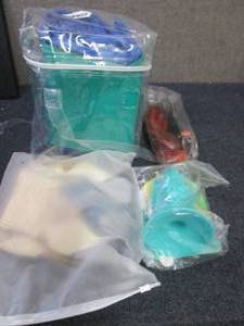 lot 93 image: Dog Pool, Toothbrush, Sweater, Leas...