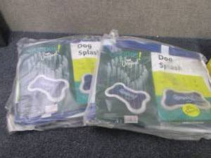 lot 99 image: 2 Quapas Dog Splash Mats...