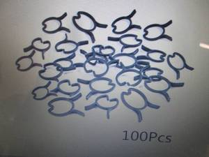 lot 135 image: 4 pks-Symphony Wire Plant Clips,100...