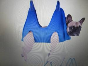 lot 139 image: Medium Pet Grooming Hammock Harness...