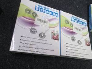 lot 154 image: 2 Aromatherapy Necklace Fans...