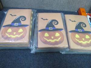 lot 157 image: 3- 48 ct pks Halloween Treat Bags...