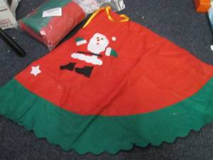 lot 161 image: 2 Small Christmas Tree Skirts...