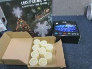 lot 169 image: Led Strip Lights, Projector Light, ...