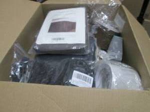lot 185 image: Box of Small Overstocks & Returns...