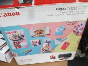 lot 235 image: Canon PIXMA TS5320 Wi-Fi All-in-One...