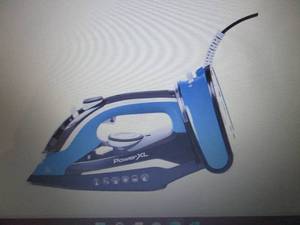 lot 257 image: PowerXL Cordless Iron and Steamer D...