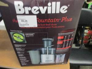lot 260 image: Breville Juice Fountain Plus open b...