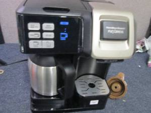 lot 262 image: Hamilton Beach FlexBrew Trio Coffee...