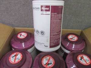 lot 319 image: Case of 6 -70ct Canisters Sani-Clot...