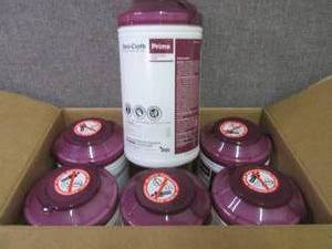lot 321 image: Case of 6 -70ct Canisters Sani-Clot...