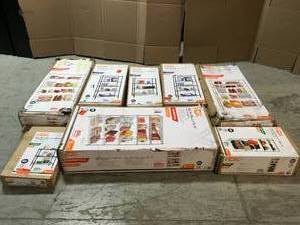 Lot of Utility Units Shelving Customer Returns See Pictures
