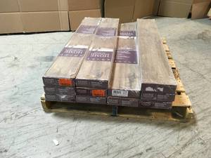 11 Boxes of Memphis Light Oak 8 mm Thick x 7-23 in. Wide x 50-58 in. Length Laminate Flooring (21.26 sq. ft.  case) by Home Decorators Collection Customer Returns See Pictures