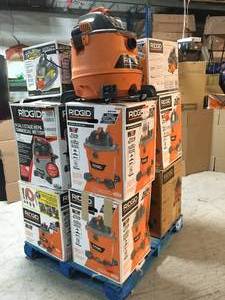 12 Boxes of Mixed WetDry Shop Vacs and Acessories See Pictures