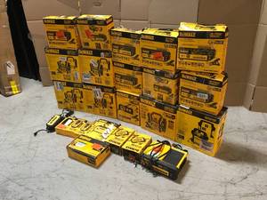 Huge Lot of Dewalt Portable Power Stations Customer Returns See Pictures