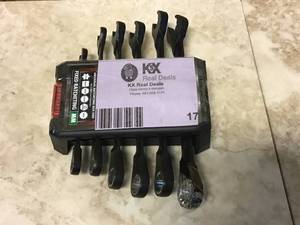 100-Position MM Double Ratcheting Wrench Set (6-Piece) by Husky Customer Returns See Pictures