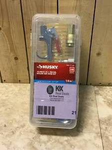 25 ft. Nylon Recoil Kit (15-Piece) by Husky Customer Returns See Pictures