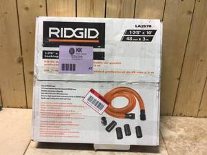 1-78 in. x 10 ft. Pro-Grade Locking Vacuum Hose Kit for RIDGID WetDry Shop Vacuums by RIDGID Customer Returns See Pictures