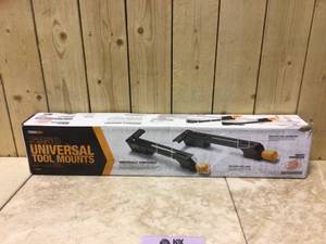 Universal Miter Saw Tool Mounting Brackets by TOUGHBUILT Customer Returns See Pictures