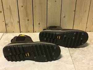 Mens Level 6 in. Work Boots - Steel Toe - Brown (12)M by DEWALT Customer Returns See Pictures