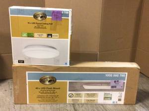 Lot of Mixed 2 Lighting by Hampton Bay Customer Returns See Pictures
