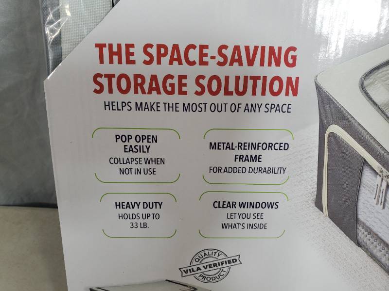 lot 70 image: New Sturdy Stax Collapsible Storage Set