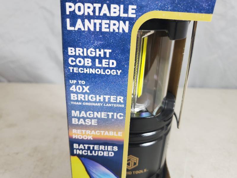 lot 76 image: New Off The Grid Tools Portable Lantern