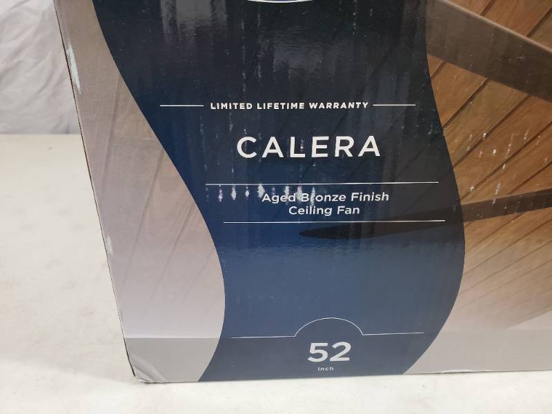 lot 100C image: New Harbor Breeze Calera 52 inch Ceiling Fan