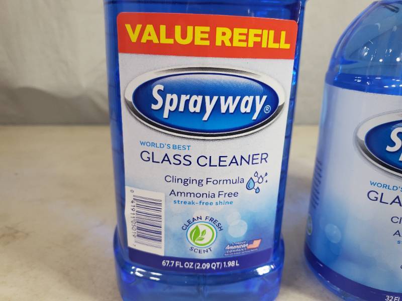 lot 109 image: New Sprayway Worlds Best Glass Cleaner