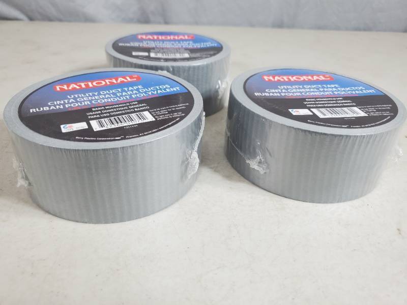 lot 118 image: 3 New Rolls of Duct Tape